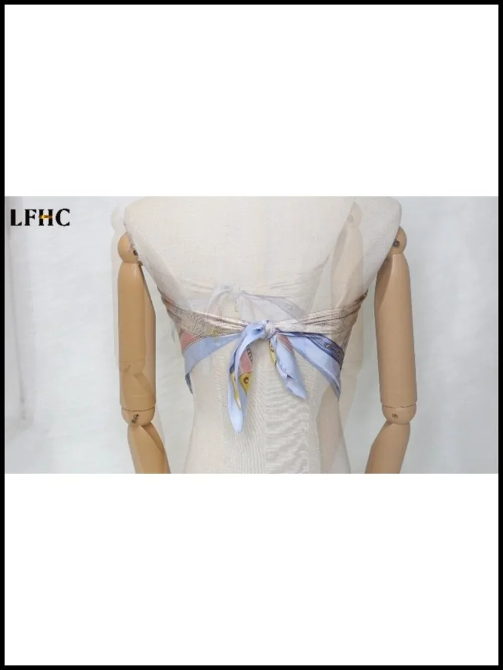 Silk-Like Square Scarf 27.5x27.5 Inches Fashion Bandana Versatile Accessory